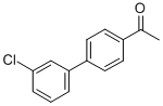 1-(3'-CHLORO-BIPHENYL-4-YL)-ETHANONE结构式
