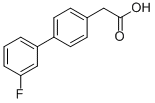 3-氟-4-联苯乙酸结构式