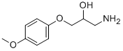Structure of 1-AMINO-3-(4-METHOXYPHENOXY)PROPAN-2-OL