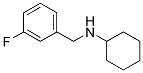 Structure of N-Cyclohexyl-3-fluorobenzylaMine, 97%