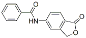 Structure of BENZAMIDE, N-(1,3-DIHYDRO-1-OXO-5-ISOBENZOFURANYL)-