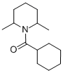 Structure of 1-(Cyclohexylcarbonyl)-2,6-dimethylpiperidine