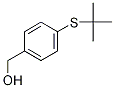 Benzenemethanol, 4-[(1,1-dimethylethyl)thio]-结构式