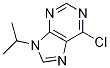 Structure of 6-chloro-9-propan-2-ylpurine