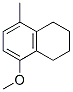 Structure of NAPHTHALENE,1,2,3,4-TETRAHYDRO-5-METHOXY-8-METHYL-
