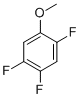 2,4,5-三氟苯甲醚结构式
