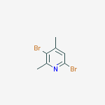 Structure of 3,6-Dibromo-2,4-dimethylpyridine