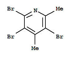 Structure of 2,3,5-tribromo-4,6-dimethylpyridine