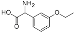Structure of AMINO-(3-ETHOXY-PHENYL)-ACETIC ACID