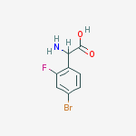 Structure of 2-Amino-2-(4-bromo-2-fluorophenyl)acetic Acid