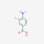 Structure of 3-Iodo-4-(methylamino)benzoic Acid