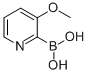 Structure of 3-METHOXY-2-PYRIDINEBORONIC ACID