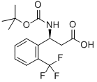 Structure of (S)-BOC-2-(TRIFLUOROMETHYL)-BETA-PHE-OH