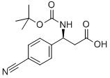 Structure of (S)-BOC-4-CYANO-BETA-PHE-OH