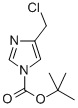 Structure of TERT-BUTYL 4-(CHLOROMETHYL)-1H-IMIDAZOLE-1-CARBOXYLATE