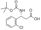 Structure of (R)-N-BOC-2-CHLORO-BETA-PHENYLALANINE