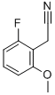 Structure of 2-Methoxy-6-fluorobenzyl cyanide