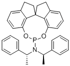 (11AR)-(+)-10,11,12,13-四氢茚并[7,1-DE:1,7-FG][1,3,2]二氧磷-5-双[-1-苯乙基]胺结构式