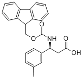 Structure of FMOC-(S)-3-AMINO-3-(3-METHYL-PHENYL)-PROPIONIC ACID