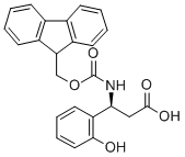 Structure of (S)-3-(9H-FLUOREN-9-YLMETHOXYCARBONYLAMINO)-3-(2-HYDROXY-PHENYL)-PROPIONIC ACID