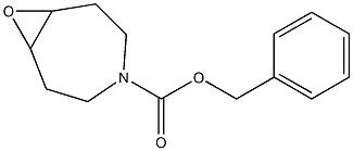 8-Oxa-4-azabicyclo[5.1.0]octane-4-carboxylic acid, phenylmethyl ester结构式