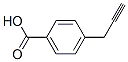 Structure of BENZOIC ACID 4-(2-PROPYNYL)-