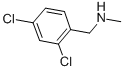 Structure of (2,4-Dichlorobenzyl)methylamine