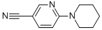 6-piperidin-1-ylnicotinonitrile结构式