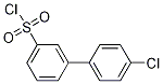 Structure of 4'-Chloro-[1,1'-biphenyl]-3-sulphonyl chloride