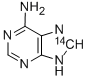 ADENINE-8-14C结构式