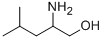 Structure of 2-amino-4-methylpentan-1-ol