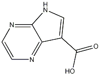 Structure of 5H-pyrrolo[2,3-b]pyrazine-7-carboxylic acid