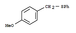 1-methoxy-4-[(phenylsulfanyl)methyl]benzene结构式