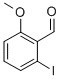 Structure of 2-IODO-6-METHOXY-BENZALDEHYDE