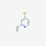 Structure of 4-Bromo-2-vinyl-bromopyridine