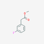 Structure of Methyl (3-iodophenyl)acetate