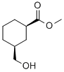 Structure of METHYL CIS-3-HYDROXYMETHYLCYCLOHEXANE-1-CARBOXYLATE