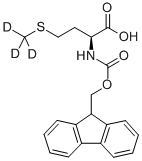 L-METHIONINE-D3-N-FMOC (S-METHYL-D3)结构式