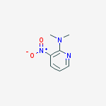Structure of 2-Pyridinamine, N,N-dimethyl-3-nitro-