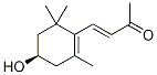 Structure of 3-Buten-2-one, 4-[(4R)-4-hydroxy-2,6,6-trimethyl-1-cyclohexen-1-yl]-,(3E)-