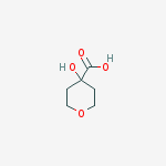 Structure of 2H-PYRAN-4-CARBOXYLIC ACID TETRAHYDRO-4-HYDROXY-