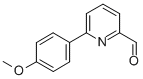 Structure of 6-(4-METHOXYPHENYL)-2-PYRIDINECARBOXALD&