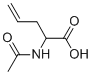 N-乙酰-DL-烯丙基甘氨酸结构式