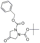 Structure of 1-benzyl-2-tert-butyl-4-oxopyrazolidine-1,2-dicarboxylate