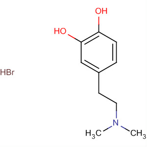 Structure of 1,2-Benzenediol, 4-[2-(dimethylamino)ethyl]-, hydrobromide