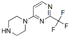 Structure of 4-PIPERAZIN-1-YL-2-(TRIFLUOROMETHYL)PYRIMIDINE
