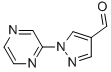 Structure of 1-(PYRAZIN-2-YL)-1H-PYRAZOLE-4-CARBALDEHYDE