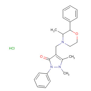 Morazone hydrochloride结构式