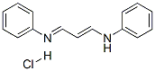 盐酸-N-(3-苯氨基-2-丙烯亚基)苯胺结构式