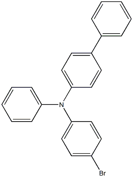 N-（4-溴苯基-）-N-苯基-联苯胺结构式